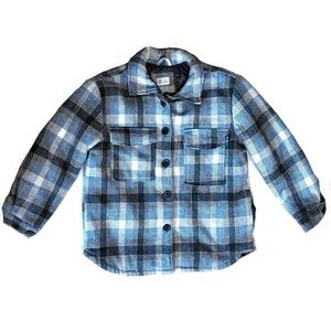 Hurley Quilted Lined Heavy Flannel Plaid Shacket